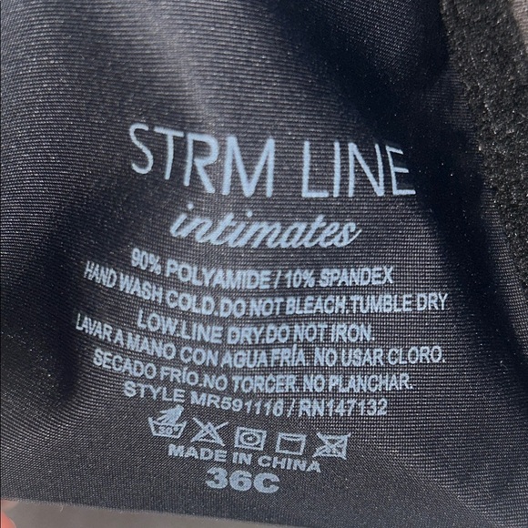 Charcoal Gray and black Women's Bra 2 Pack - Picture 5 of 9